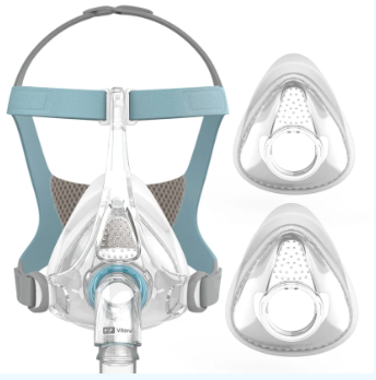 Image of Vitera Full Face CPAP Mask with Headgear - Fit Pack